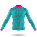 Flamingo V2 - Men's Cycling Kit-Long Sleeve Jersey-Global Cycling Gear