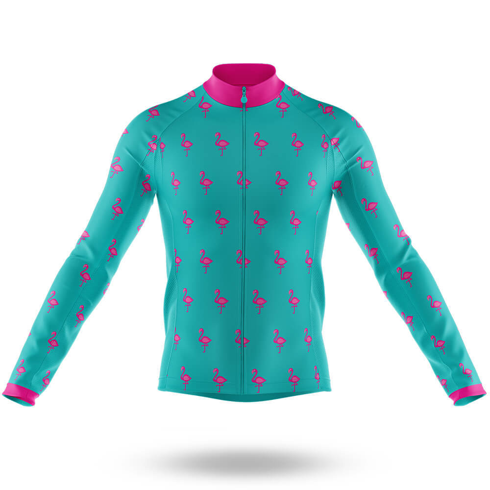 Flamingo V2 - Men's Cycling Kit-Long Sleeve Jersey-Global Cycling Gear