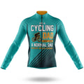 Dad V2 - Men's Cycling Kit-Long Sleeve Jersey-Global Cycling Gear