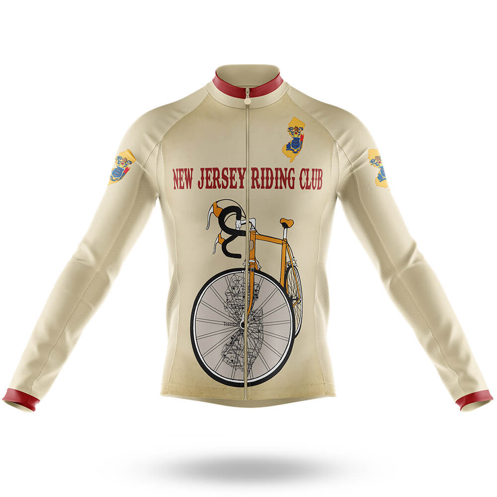New Jersey Riding Club - Men's Cycling Kit-Long Sleeve Jersey-Global Cycling Gear