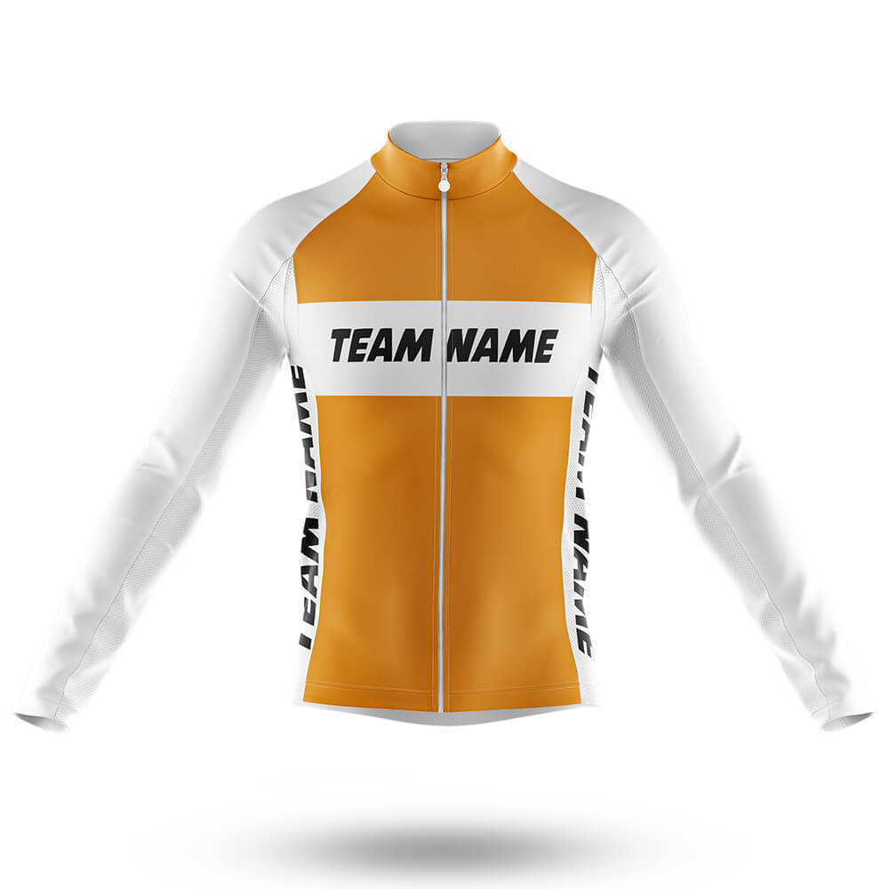 Custom Team Name M8 - Men's Cycling Kit-Long Sleeve Jersey-Global Cycling Gear