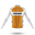 Custom Team Name M8 - Men's Cycling Kit-Long Sleeve Jersey-Global Cycling Gear