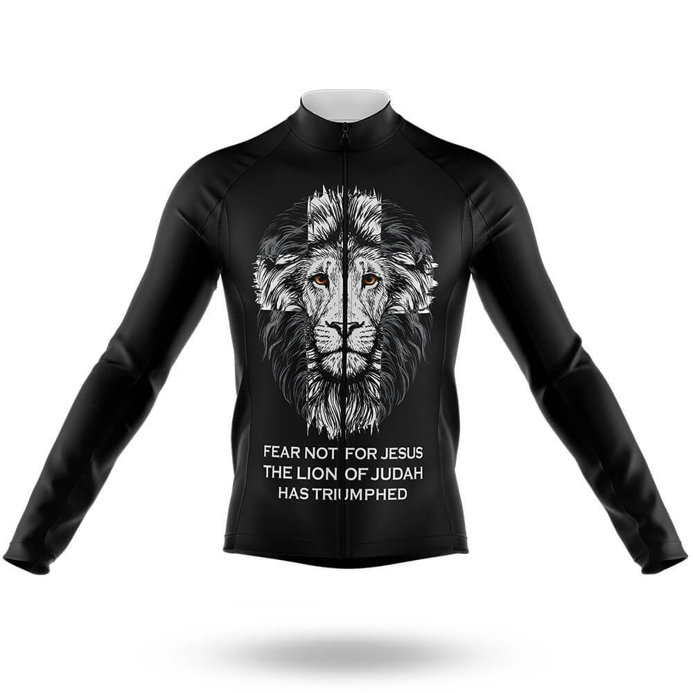 Lion Cross - Men's Cycling Kit-Long Sleeve Jersey-Global Cycling Gear