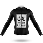 Full Lane - Men's Cycling Kit-Long Sleeve Jersey-Global Cycling Gear