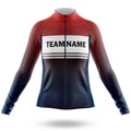 Custom Team Name S2 - Women's Cycling Kit-Long Sleeve Jersey-Global Cycling Gear