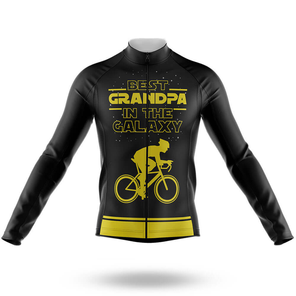 Best Grandpa - Men's Cycling Kit-Long Sleeve Jersey-Global Cycling Gear