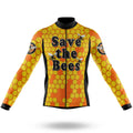 The Bees V7 - Men's Cycling Kit-Long Sleeve Jersey-Global Cycling Gear