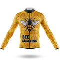 Bee Amazing V2 - Men's Cycling Kit-Long Sleeve Jersey-Global Cycling Gear
