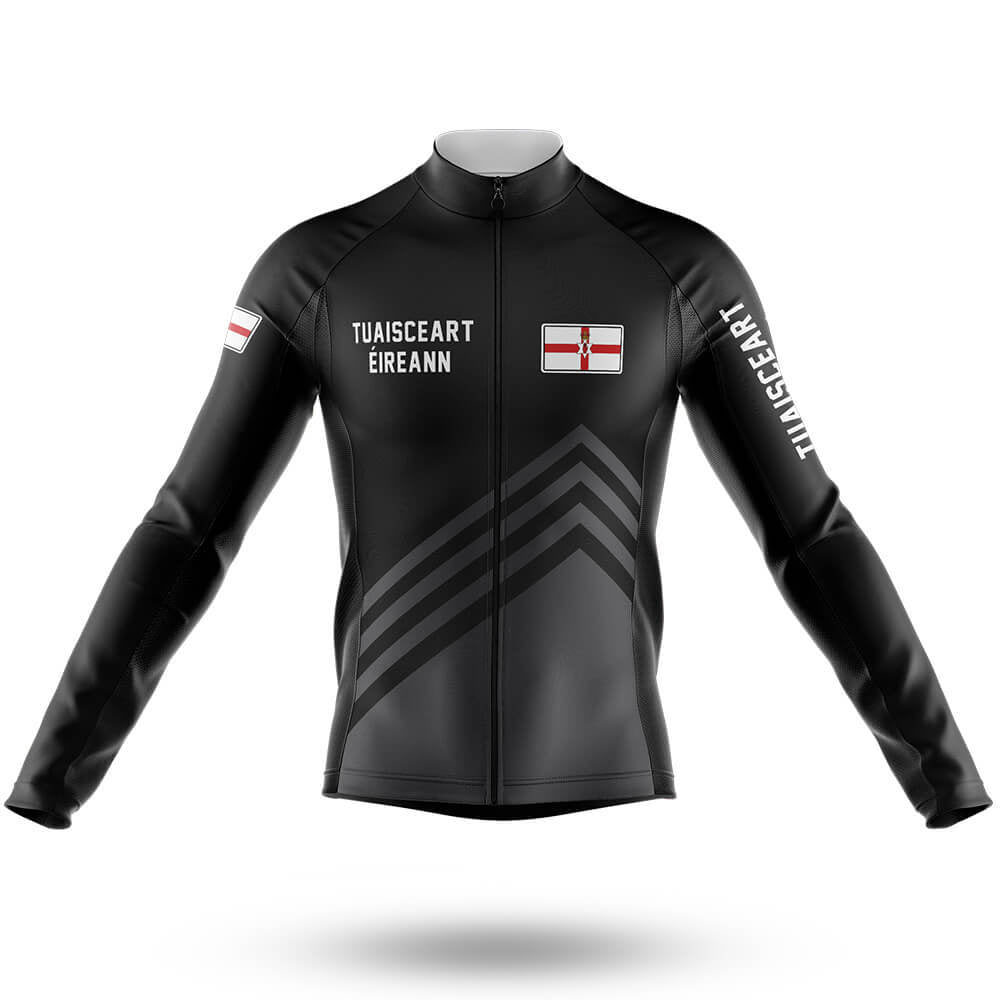 Tuaisceart Éireann S5 Black - Men's Cycling Kit-Long Sleeve Jersey-Global Cycling Gear