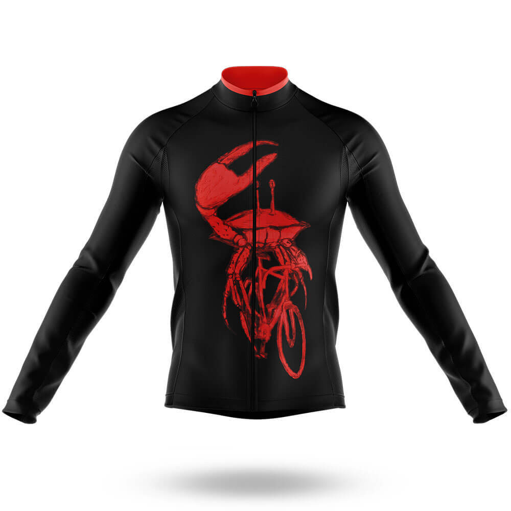 Cycling Crab - Men's Cycling Kit-Long Sleeve Jersey-Global Cycling Gear