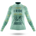 Like A Girl V6 - Women's Cycling Kit-Long Sleeve Jersey-Global Cycling Gear