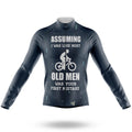 Cycling Old Man V3 - Men's Cycling Kit-Long Sleeve Jersey-Global Cycling Gear