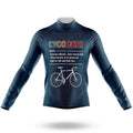 Cycopath V4 - Men's Cycling Kit-Long Sleeve Jersey-Global Cycling Gear