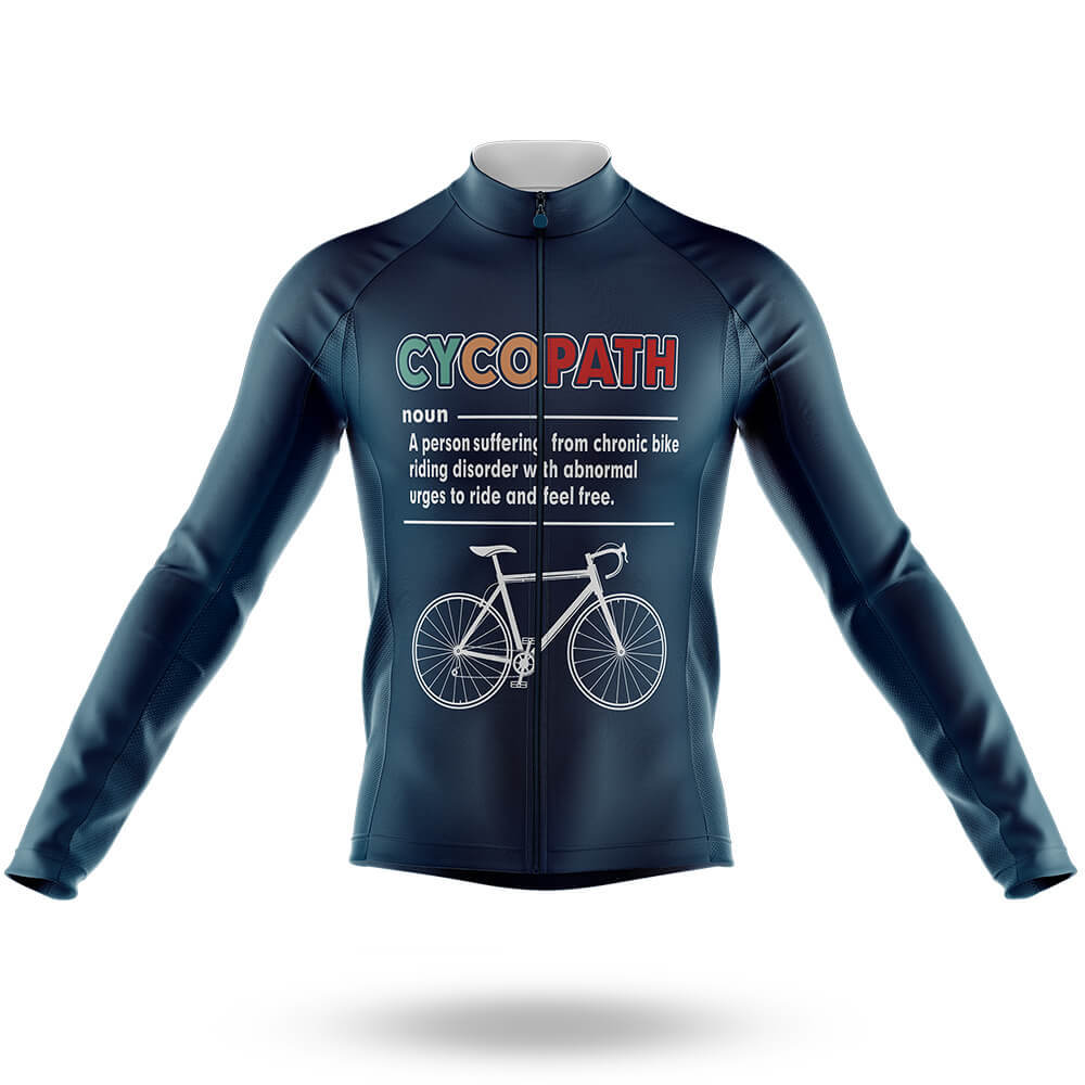 Cycopath V4 - Men's Cycling Kit-Long Sleeve Jersey-Global Cycling Gear