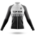 Custom Team Name S4 Grey - Women's Cycling Kit-Long Sleeve Jersey-Global Cycling Gear