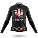 Llama Squad - Women - Cycling Kit-Long Sleeve Jersey-Global Cycling Gear