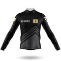 New Jersey S4 Black - Men's Cycling Kit-Long Sleeve Jersey-Global Cycling Gear