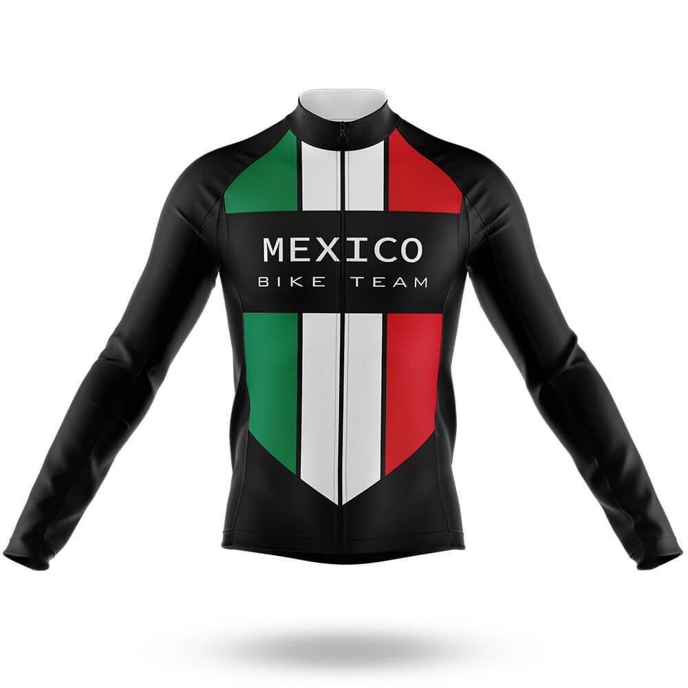 Mexico Bike Team - Men's Cycling Kit-Long Sleeve Jersey-Global Cycling Gear