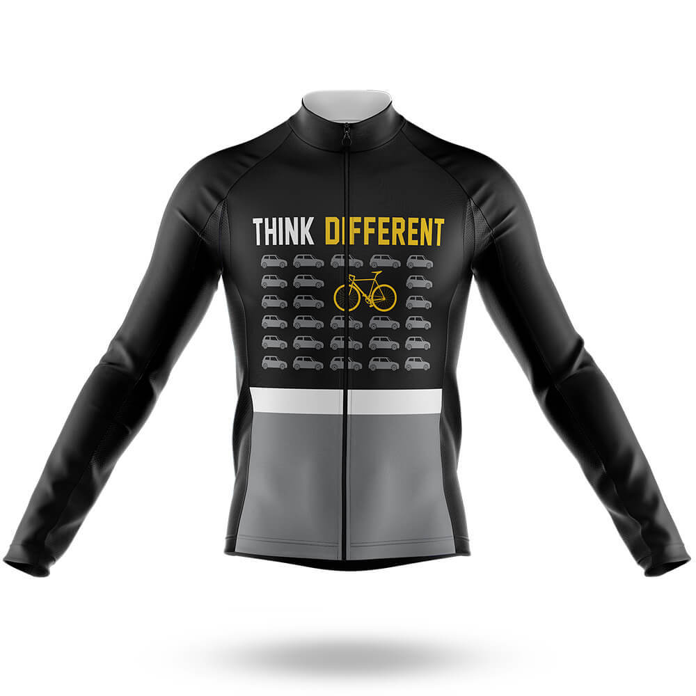 Think Different - Men's Cycling Kit-Long Sleeve Jersey-Global Cycling Gear