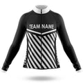 Custom Team Name M3 Black - Women's Cycling Kit-Long Sleeve Jersey-Global Cycling Gear
