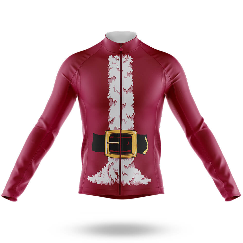 Santa Claus - Men's Cycling Kit-Long Sleeve Jersey-Global Cycling Gear