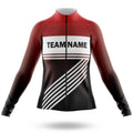 Custom Team Name S3 Black - Women's Cycling Kit-Long Sleeve Jersey-Global Cycling Gear