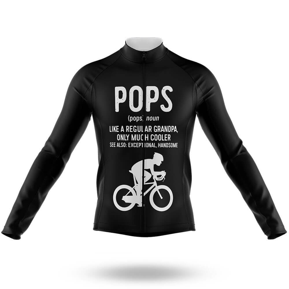 Pops - Men's Cycling Kit-Long Sleeve Jersey-Global Cycling Gear