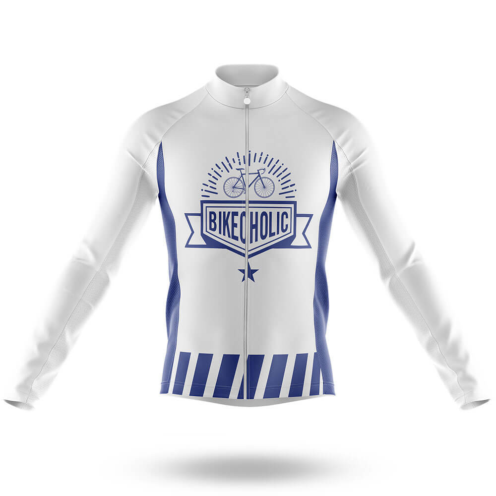 Bikeoholic - Men's Cycling Kit-Long Sleeve Jersey-Global Cycling Gear