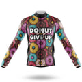 Donut Give Up V3 - Men's Cycling Kit-Long Sleeve Jersey-Global Cycling Gear