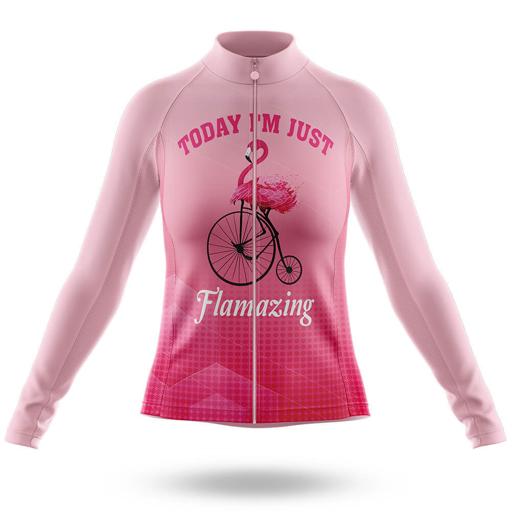 Flamazing V2 - Women's Cycling Kit-Long Sleeve Jersey-Global Cycling Gear