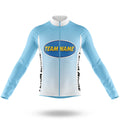 Custom Team Name M28 - Men's Cycling Kit-Long Sleeve Jersey-Global Cycling Gear