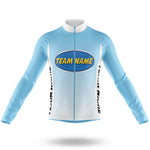 Custom Team Name M28 - Men's Cycling Kit-Long Sleeve Jersey-Global Cycling Gear