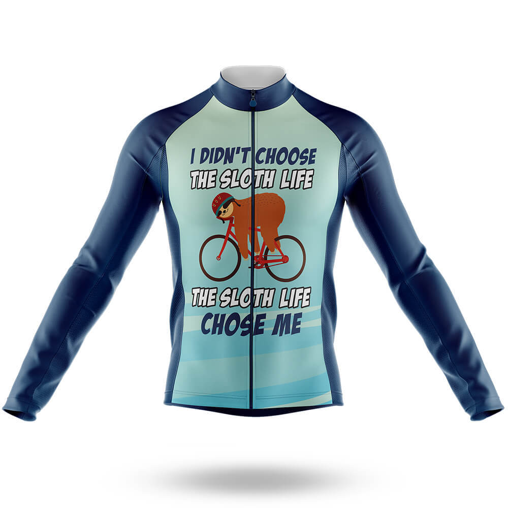 Sloth Life - Men's Cycling Kit-Long Sleeve Jersey-Global Cycling Gear