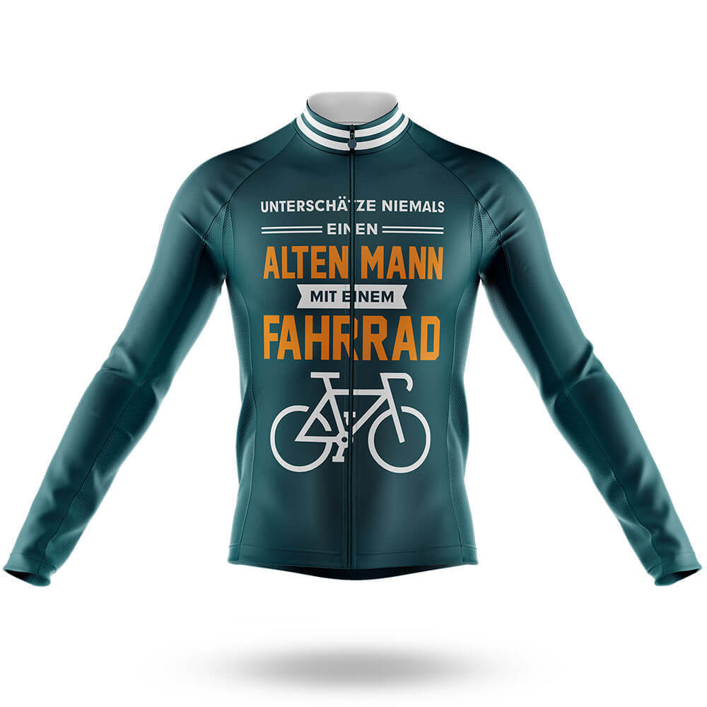 Alten Mann (Old man) - Men's Cycling Kit-Long Sleeve Jersey-Global Cycling Gear