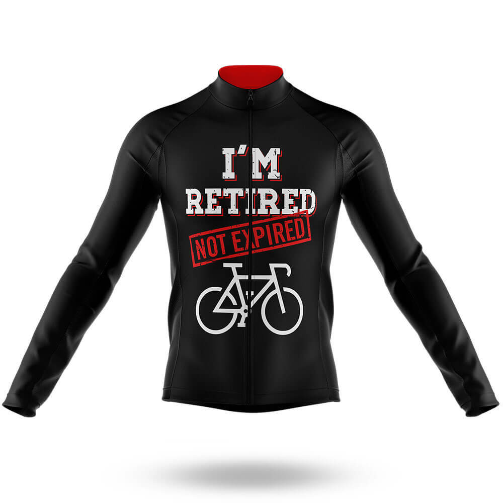 Retired Not Expired V4 - Men's Cycling Kit-Long Sleeve Jersey-Global Cycling Gear