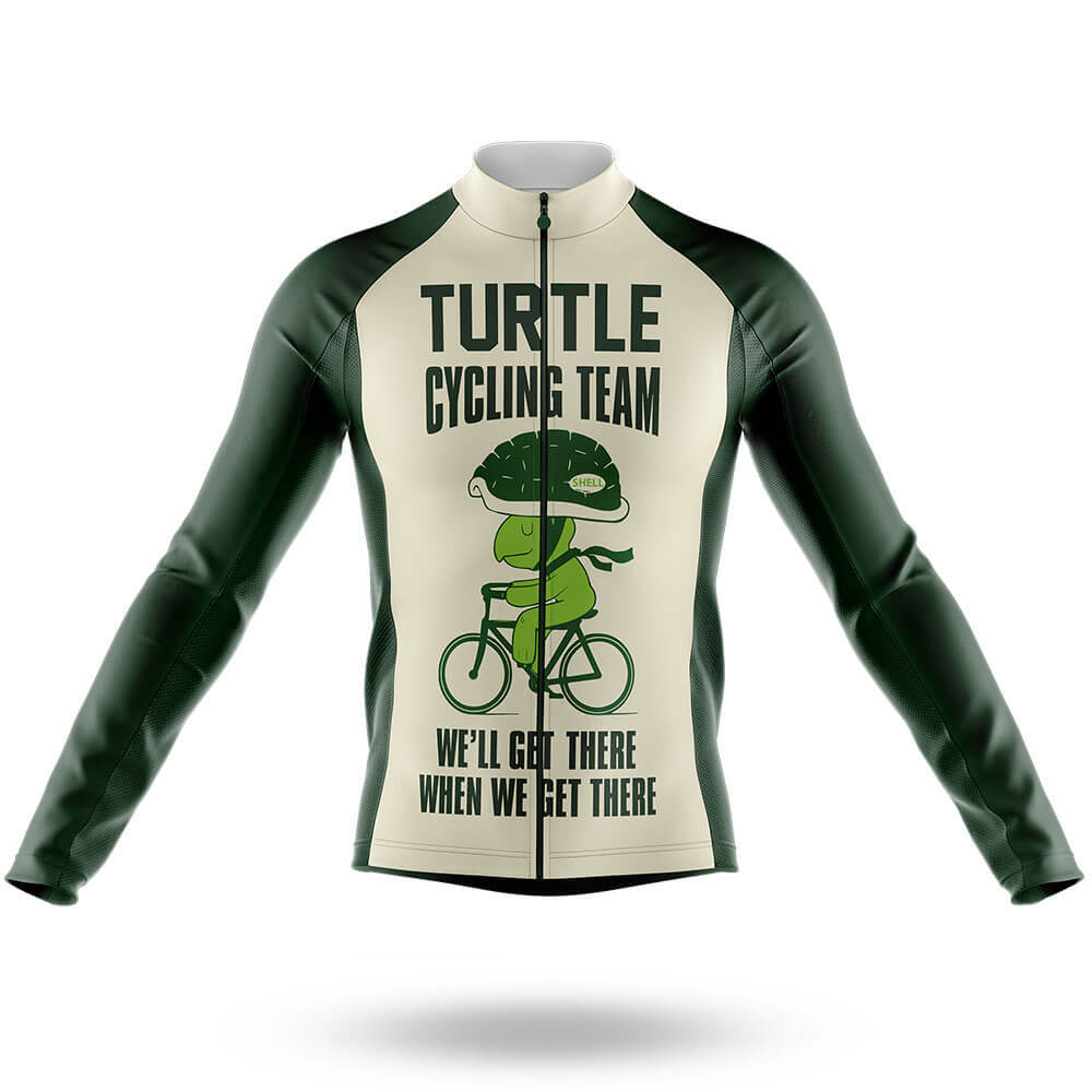 Turtle Cycling Team V8 - Men's Cycling Kit-Long Sleeve Jersey-Global Cycling Gear