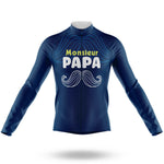 Monsieur Papa - Men's Cycling Kit-Long Sleeve Jersey-Global Cycling Gear