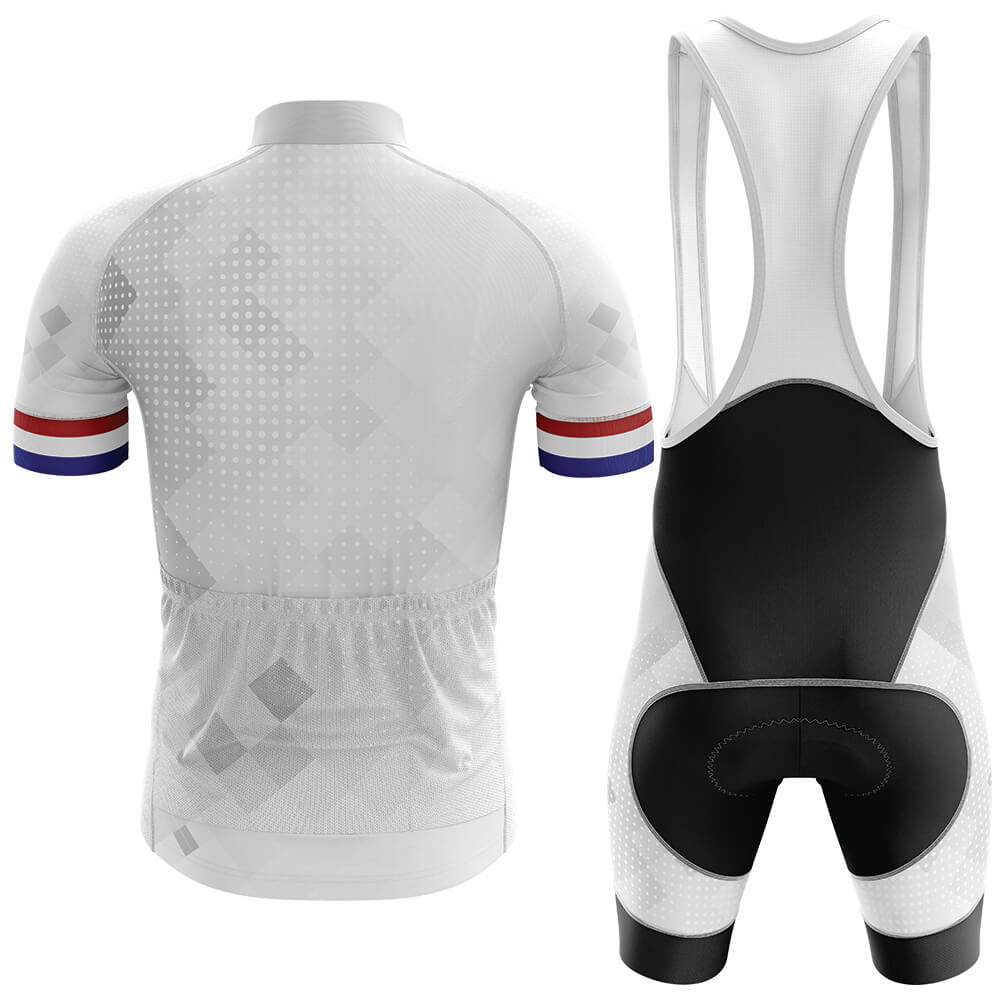Netherlands V2 - Men's Cycling Kit-Jersey + Bibs-Global Cycling Gear