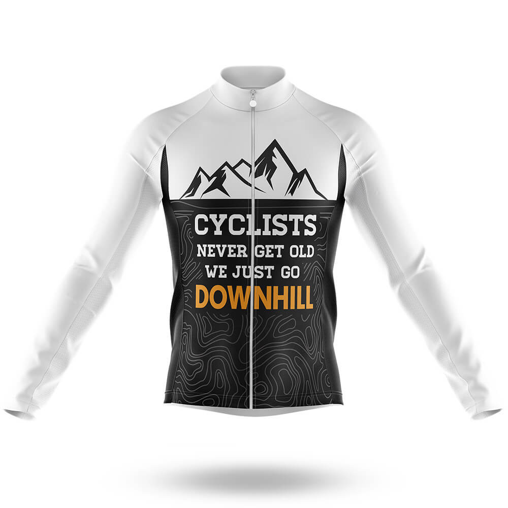 Never Get Old V3 - Men's Cycling Kit-Long Sleeve Jersey-Global Cycling Gear