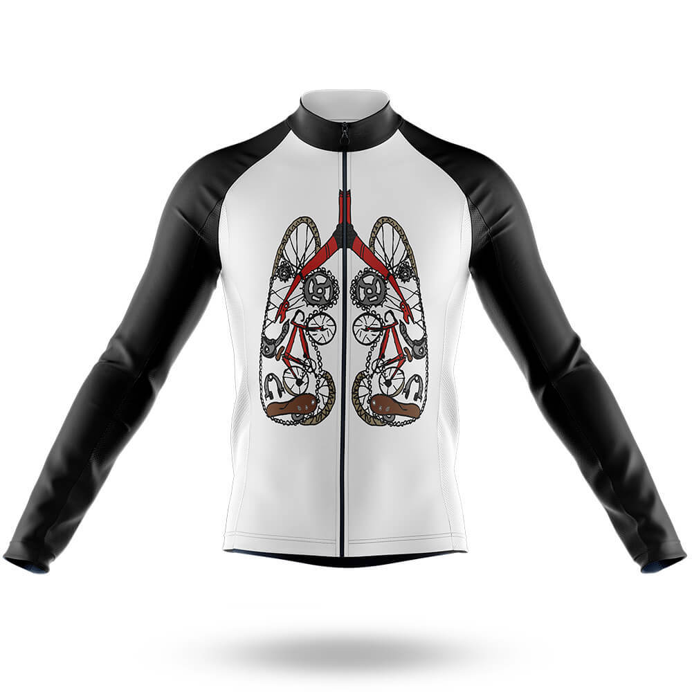 Bicycle Lung - Men's Cycling Kit-Long Sleeve Jersey-Global Cycling Gear