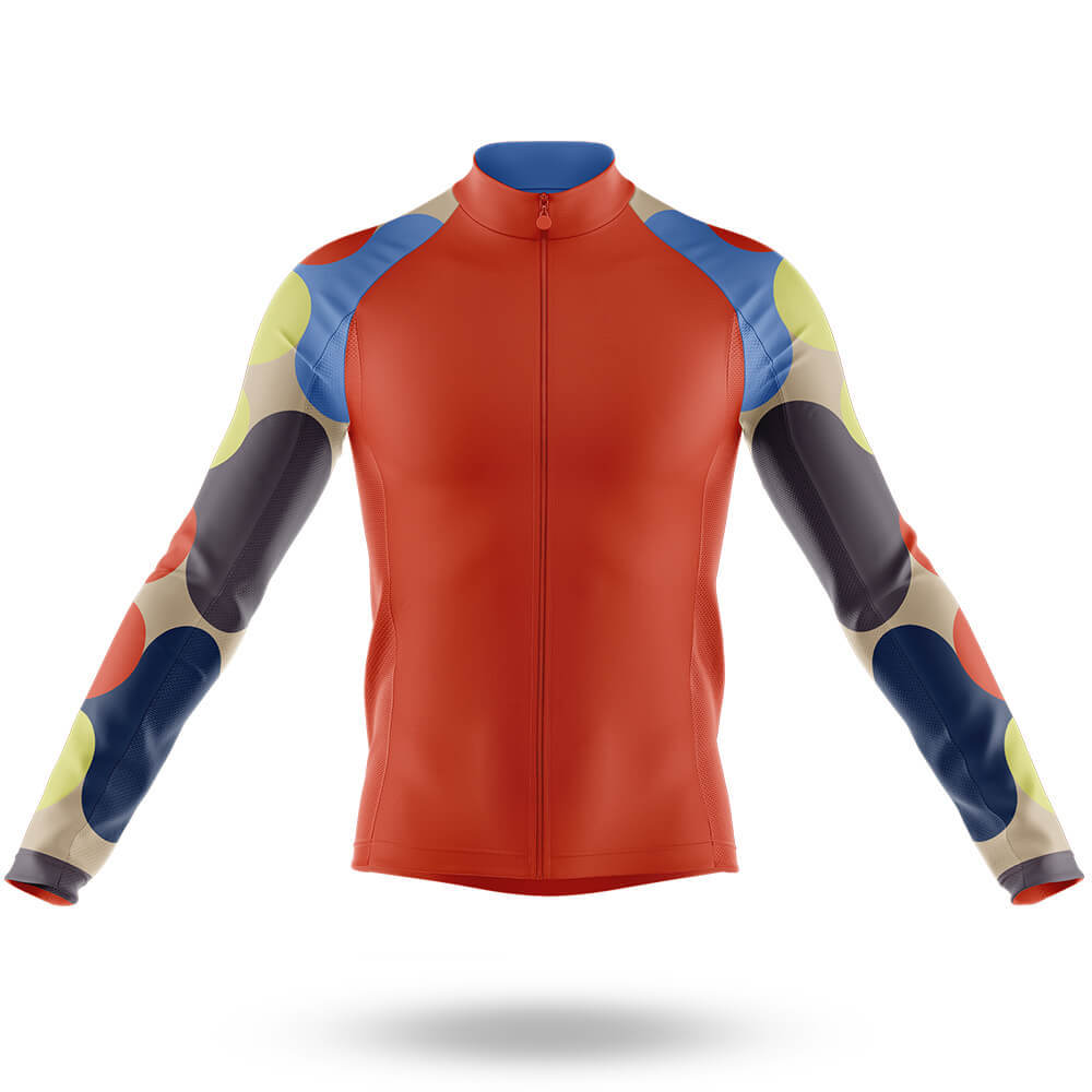 Retro - Men's Cycling Kit-Long Sleeve Jersey-Global Cycling Gear