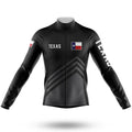 Texas S4 Black - Men's Cycling Kit-Long Sleeve Jersey-Global Cycling Gear