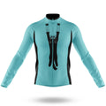 Cat Paw - Men's Cycling Kit-Long Sleeve Jersey-Global Cycling Gear