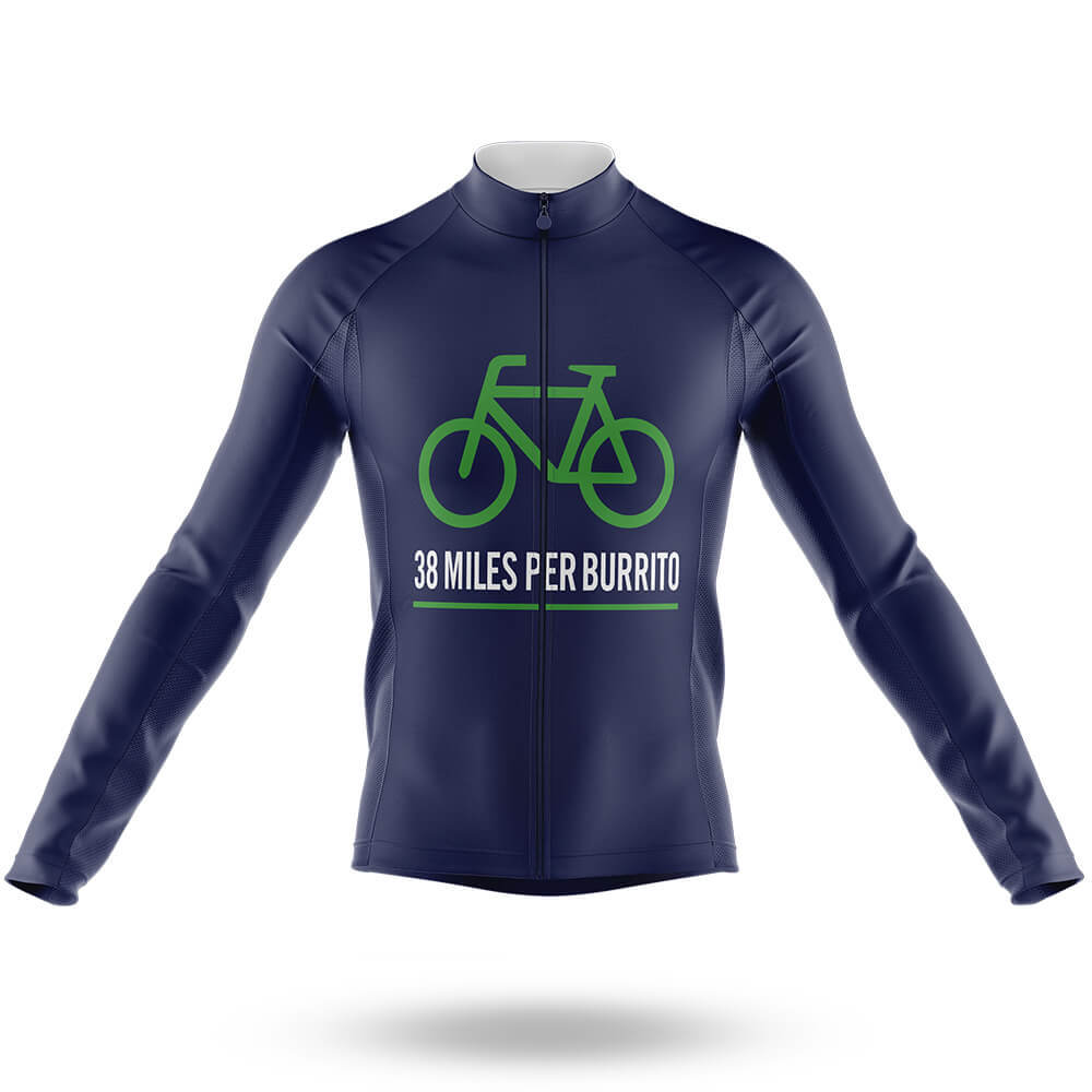 Burrito - Men's Cycling Kit-Long Sleeve Jersey-Global Cycling Gear