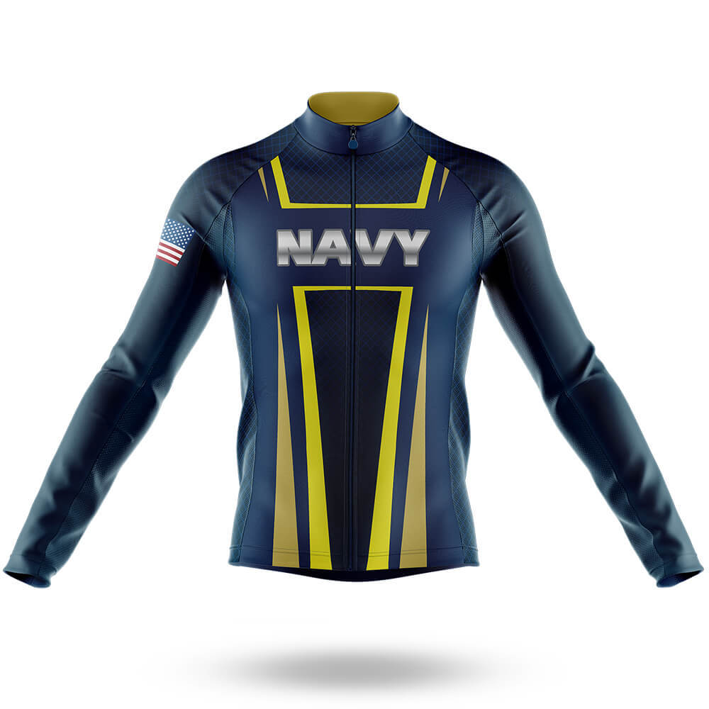 USN Team - Men's Cycling Kit-Long Sleeve Jersey-Global Cycling Gear