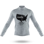 USA Roots - Men's Cycling Kit-Long Sleeve Jersey-Global Cycling Gear