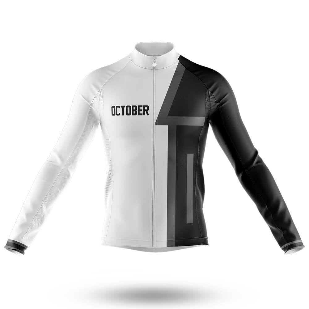 October - Men's Cycling Kit-Long Sleeve Jersey-Global Cycling Gear