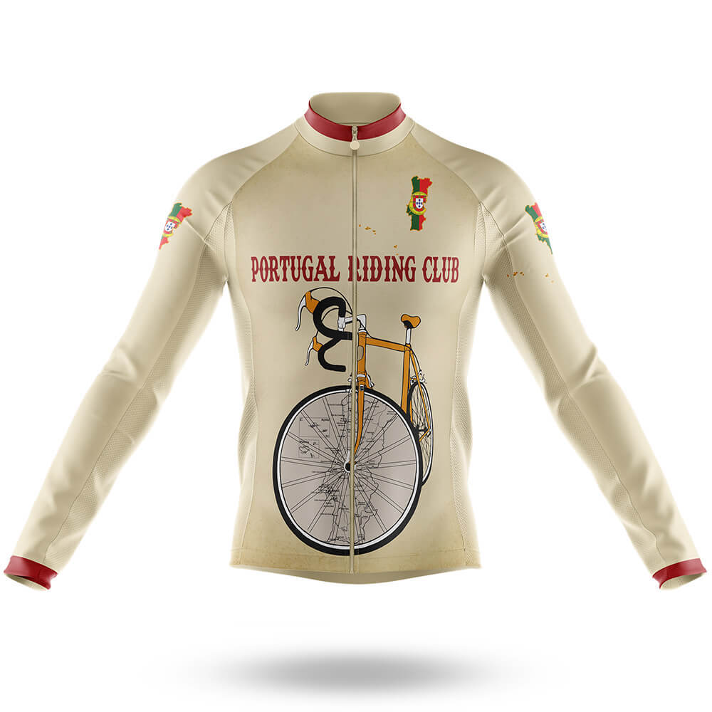 Portugal Riding Club - Men's Cycling Kit-Long Sleeve Jersey-Global Cycling Gear