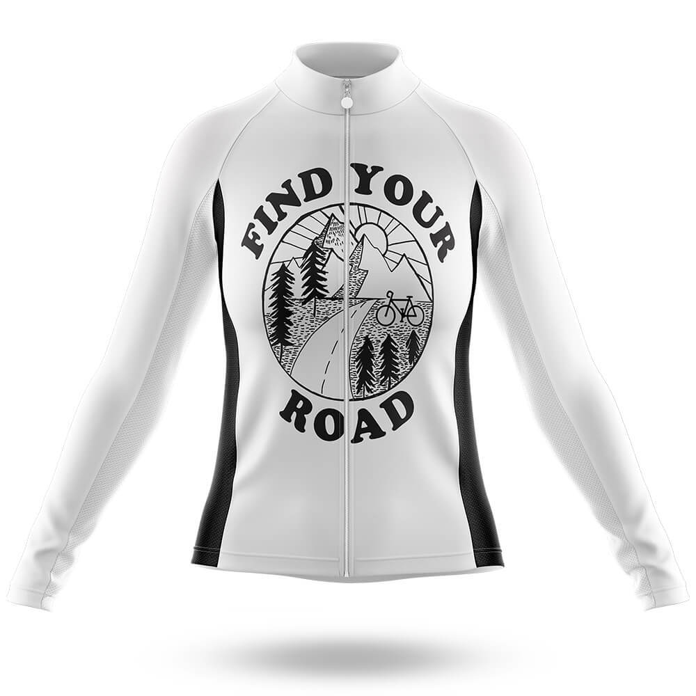Find Your Road - Women - Cycling Kit-Long Sleeve Jersey-Global Cycling Gear