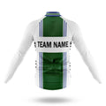 Custom Team Name M4 Green - Men's Cycling Kit-Full Set-Global Cycling Gear